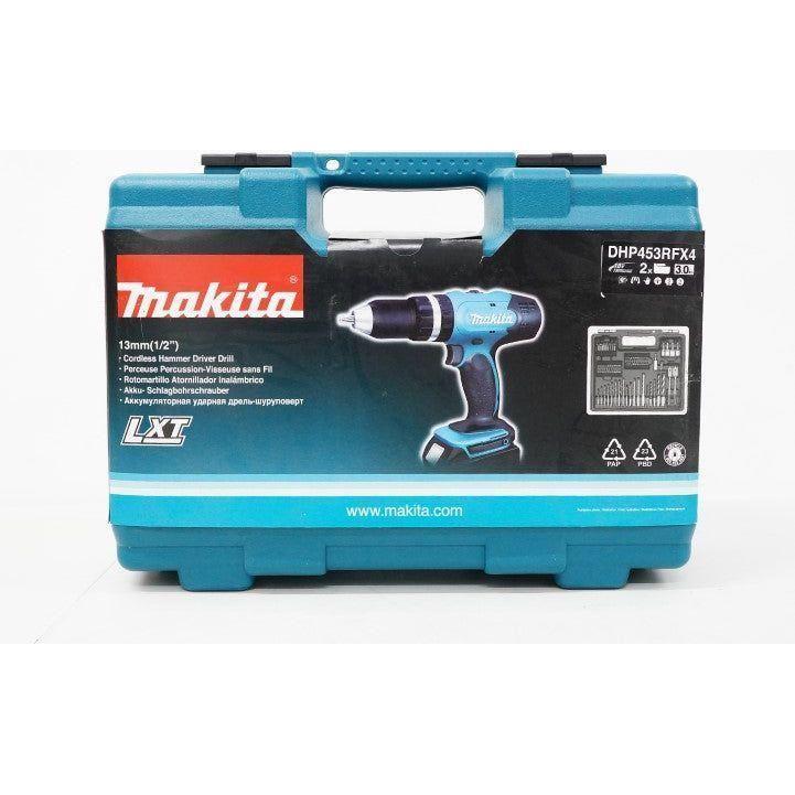 Makita DHP453RFX4 18V Cordless Hammer Drill Kit  (LXT-Series) | Makita by KHM Megatools Corp. Makita DHP453RFX4 18V Cordless Hammer Drill Kit  (LXT-Series) | Makita by KHM Megatools Corp.